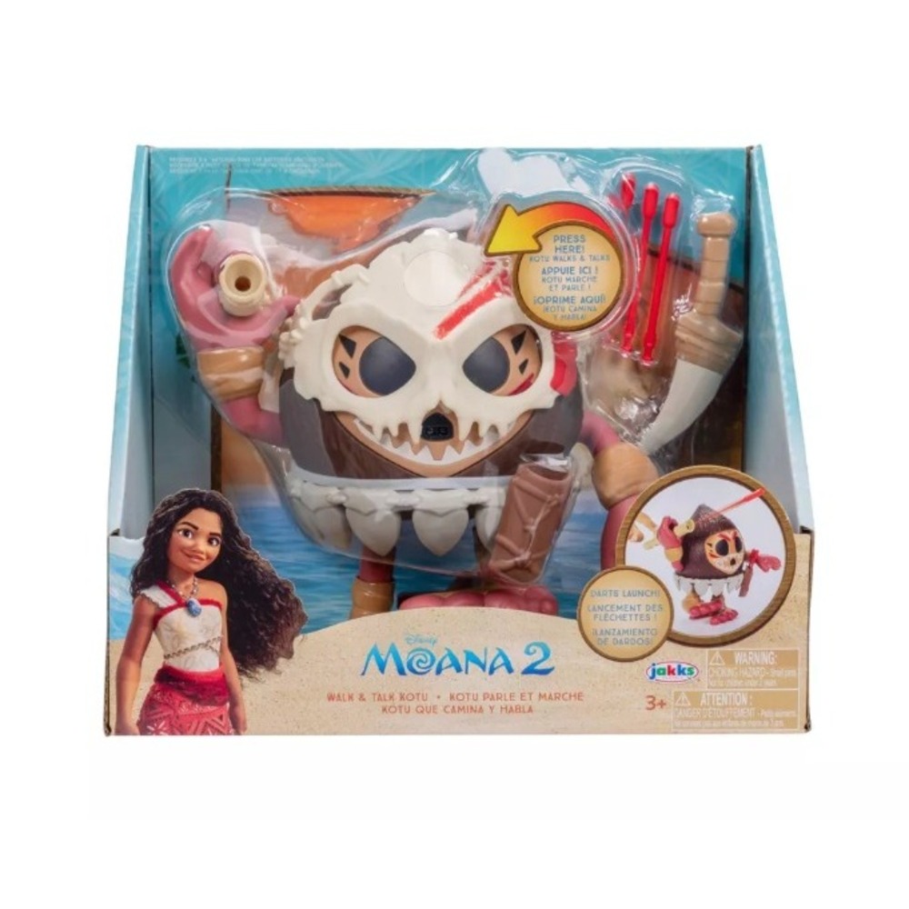 Disney Moana 2 Walk and Talk Kotu Kakamora Interactive Toy Jakks Pacific
